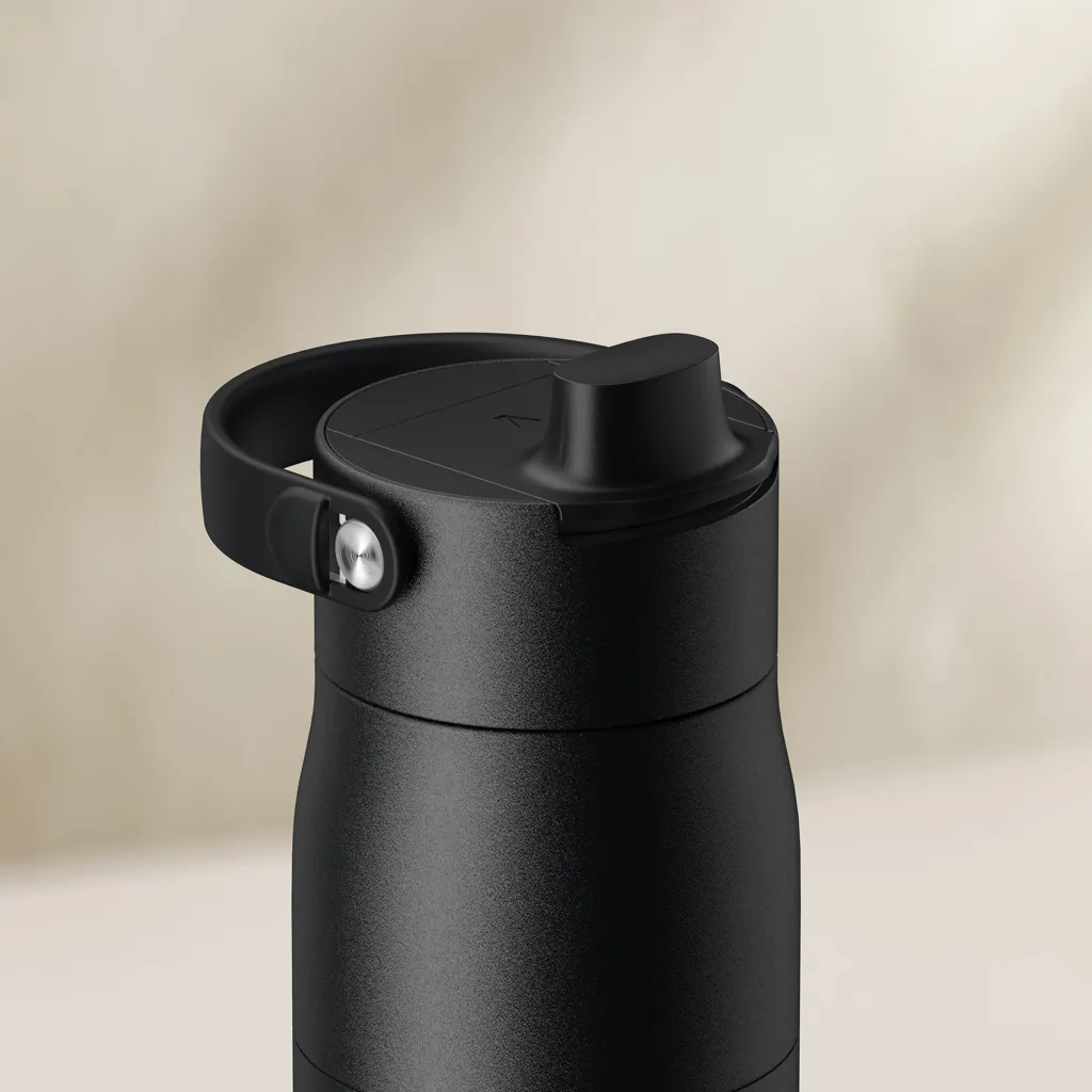 BRITA LARQ Essential Wasserflasche 680ml, schwarz – Bild 7