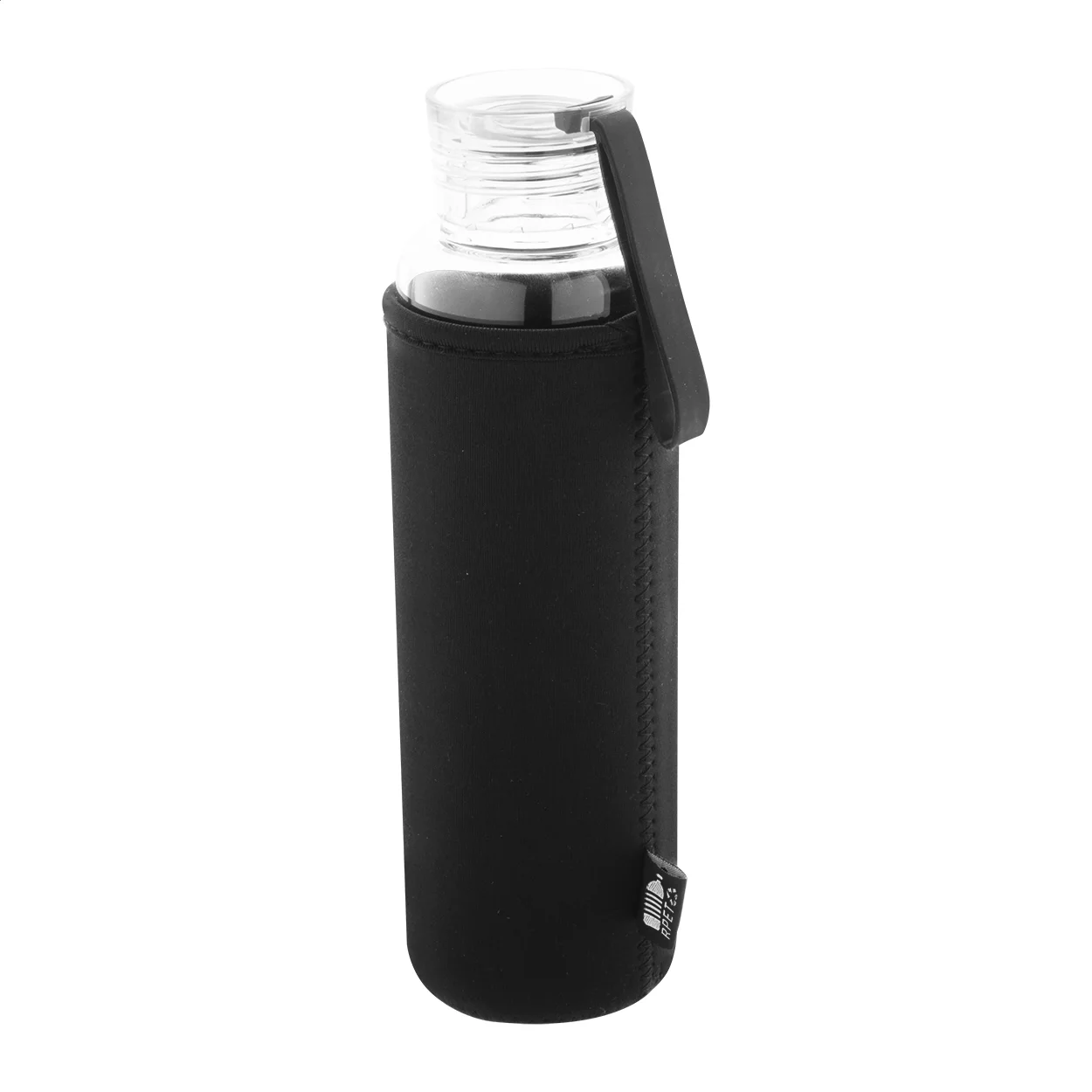 Flasche Vitrem aus recyceltem Glas, schwarz – Bild 5
