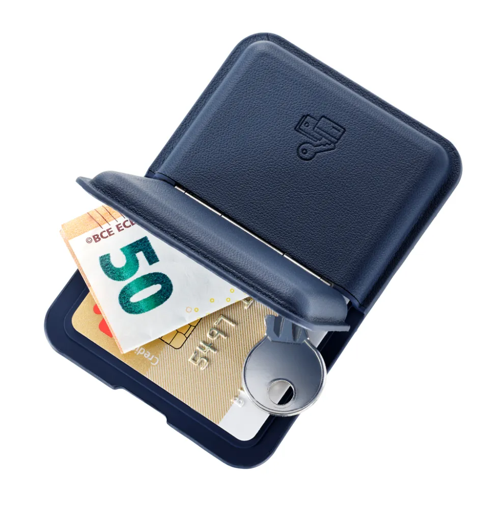 Kartenetui MAGNETIC SAFE dunkelblau, dunkelblau – Bild 3