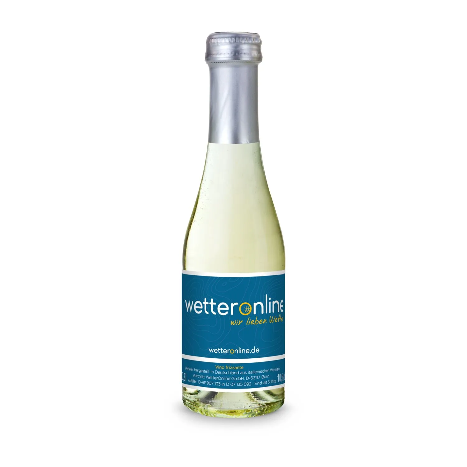 Promo Secco Piccolo - Flasche klar, 0,2 l, silber – Bild 2