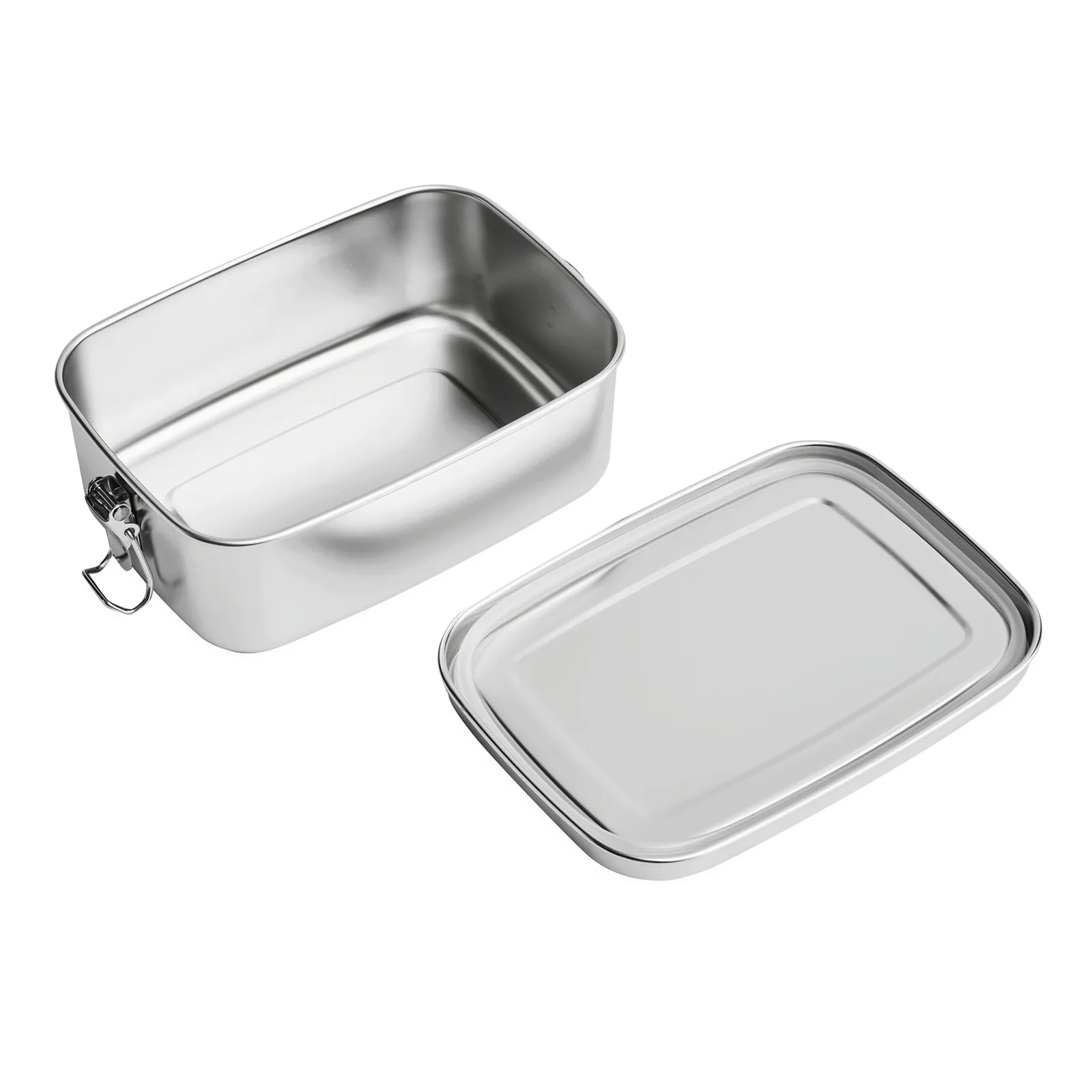 STRONG BREAK - Edelstahl Lunchbox silber, silber – Bild 2