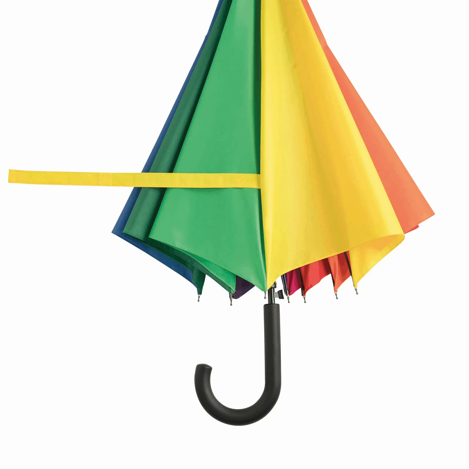 WIND Umbrella, Windproof-Stockschirm, regenbogen – Bild 4