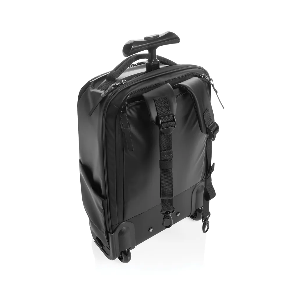 Swiss Peak OSLO RCS Rucksack mit Rollen, schwarz – Bild 10