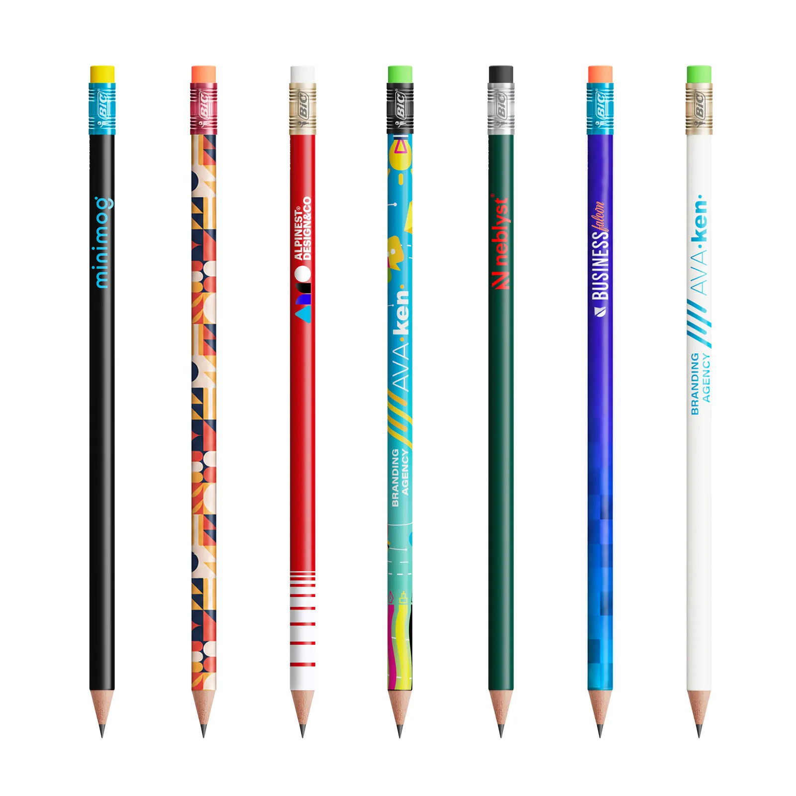 BIC® Evolution® Ecolutions® Radiergummi-Bleistift, Schwarz – Bild 3
