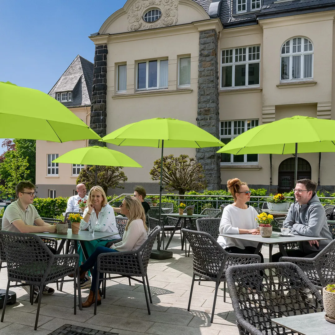 Sonnenschirm XL, grasgrün – Bild 8