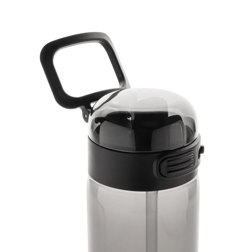 Sip'nLock RCS rPET auslaufsichere Sport-Trinkflasche 800ml, schwarz – Bild 3