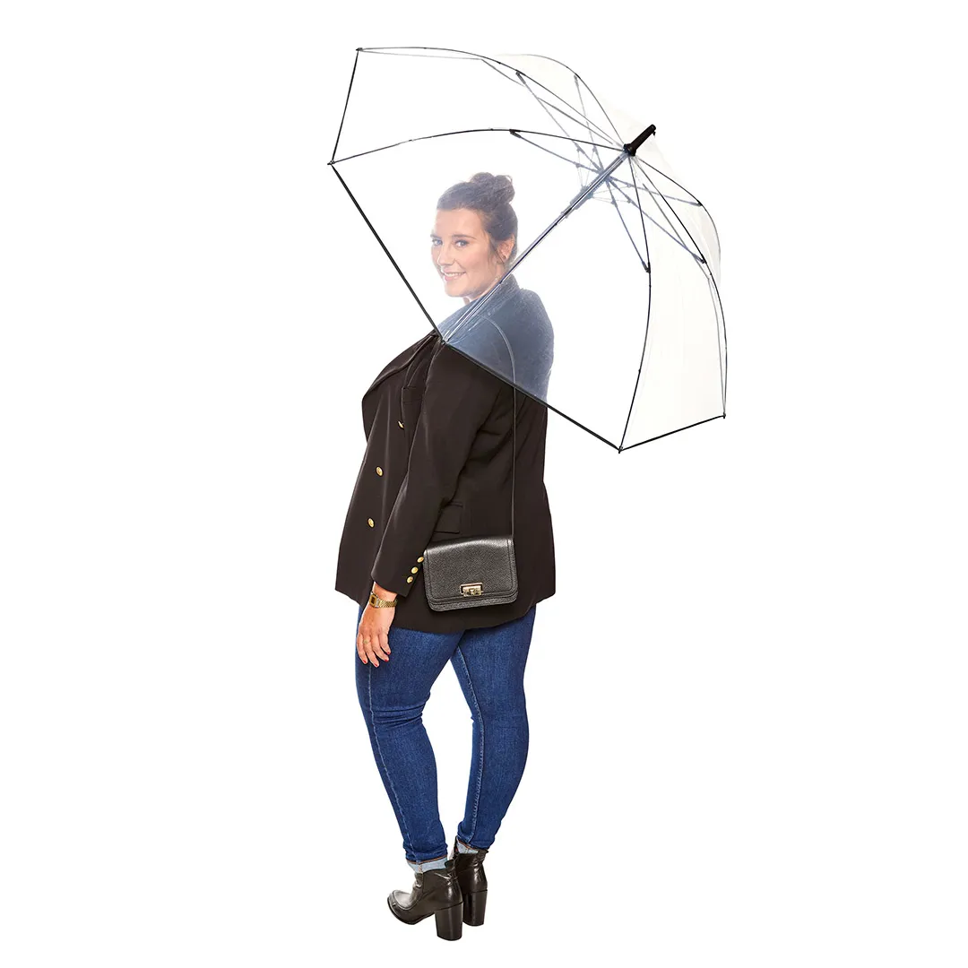 AC-Gästeschirm FARE® Pure, transparent-schwarz – Bild 10