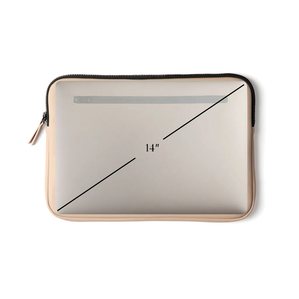 VINGA Baltimore Laptopcase 14“, greige – Bild 4