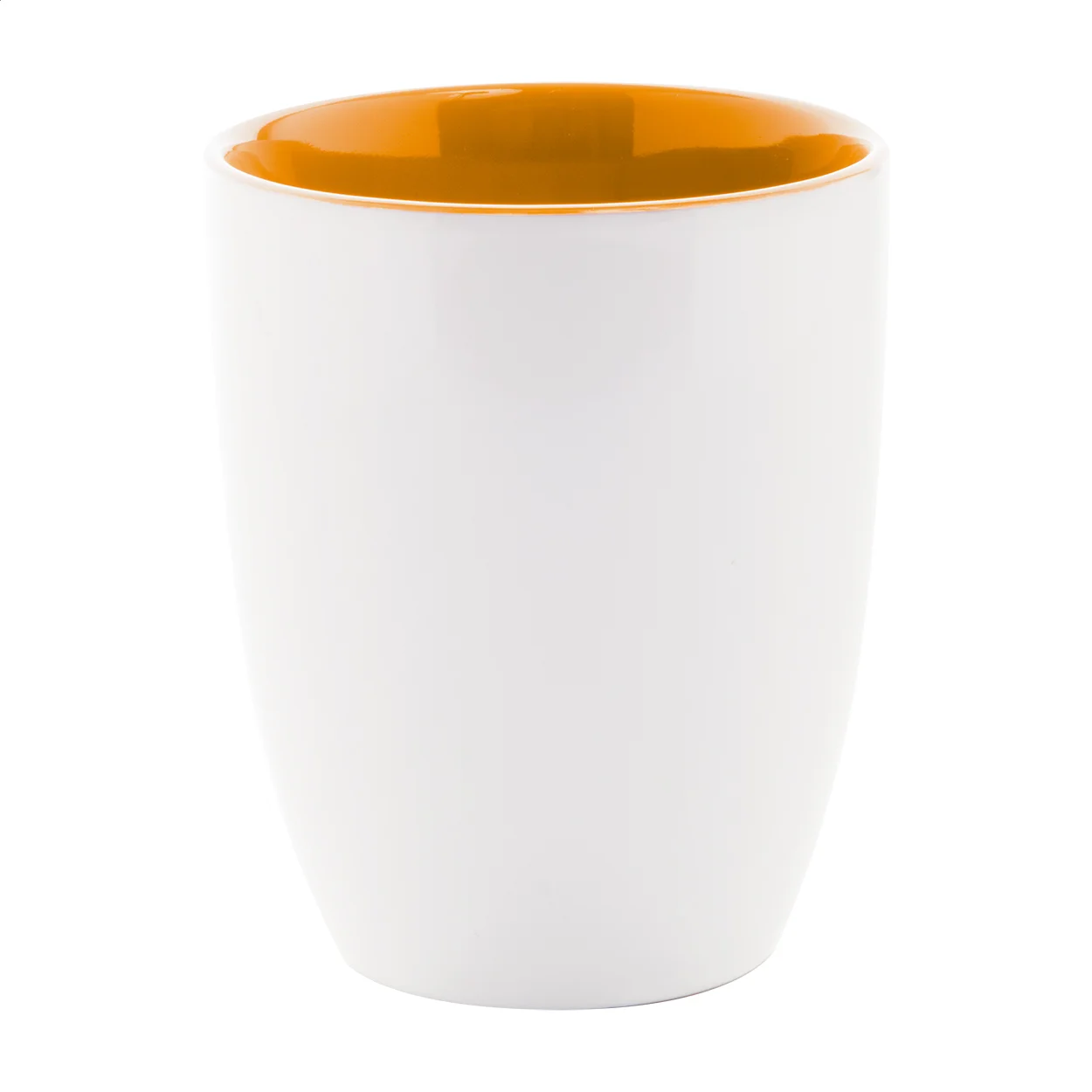 Tasse Maia, orange, weiß – Bild 2