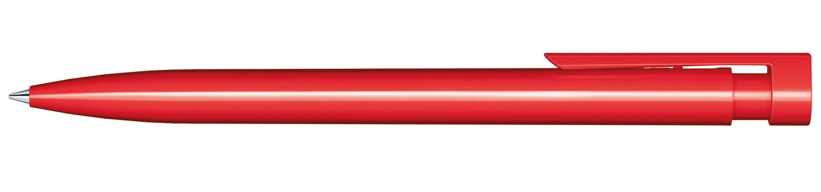 Liberty Polished Druckkugelschreiber, Rot 186 – Bild 4