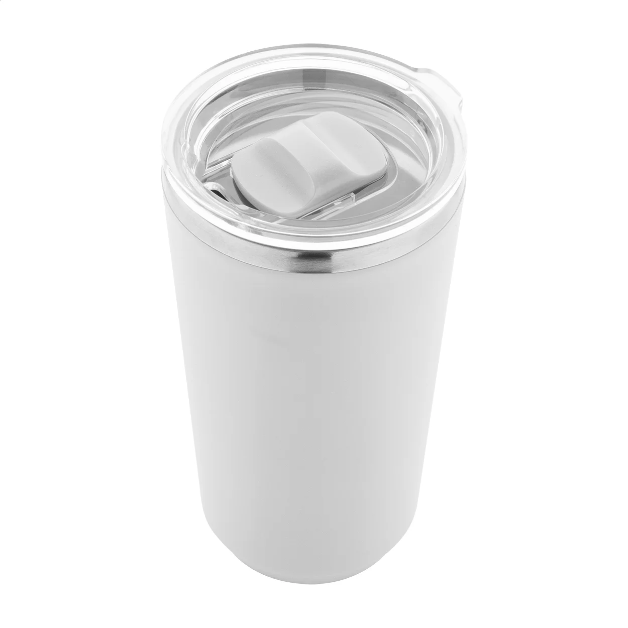 Thermobecher Lungogo, weiß – Bild 3