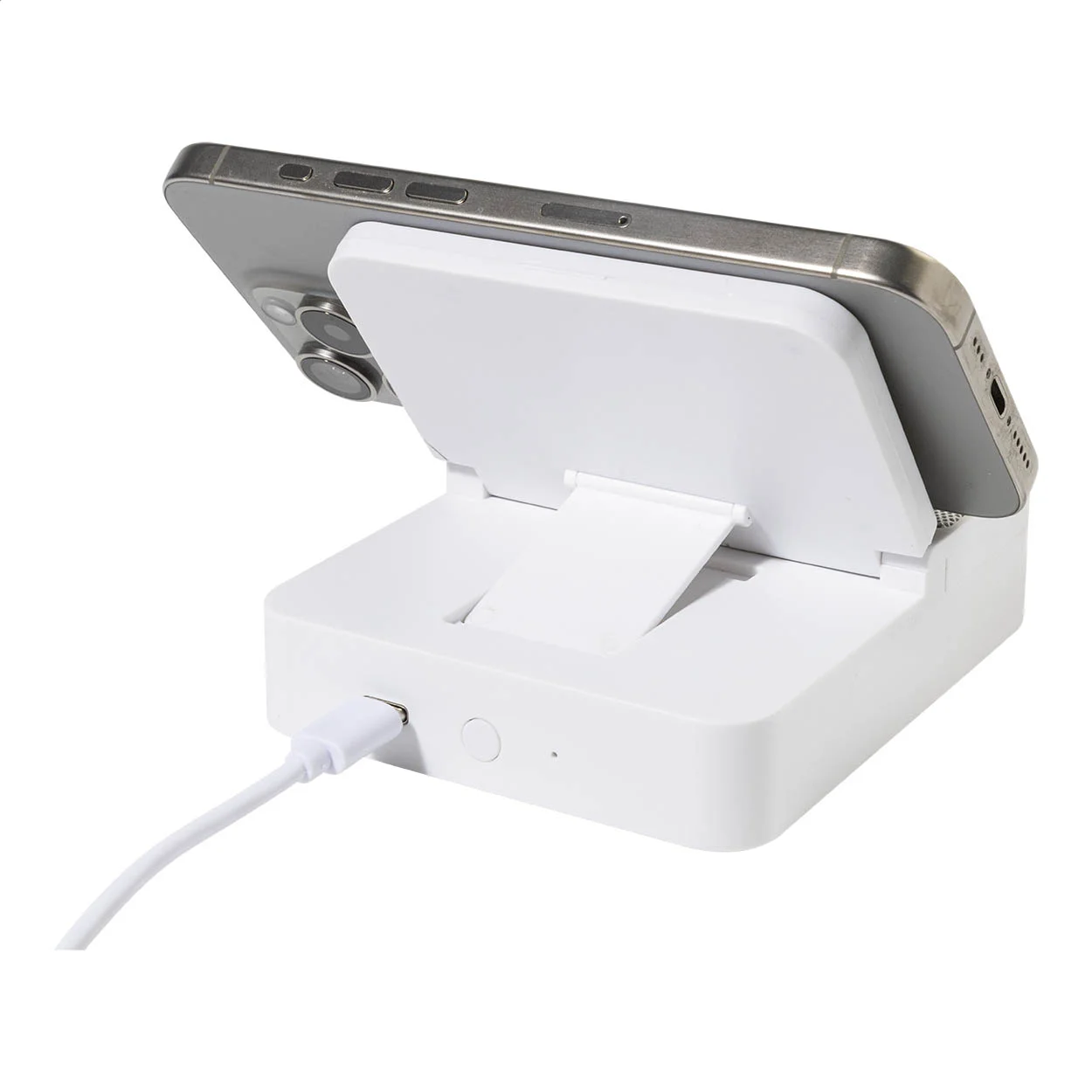 RABS Wireless-Charger/Lautsprecher Hobofi, weiß – Bild 4