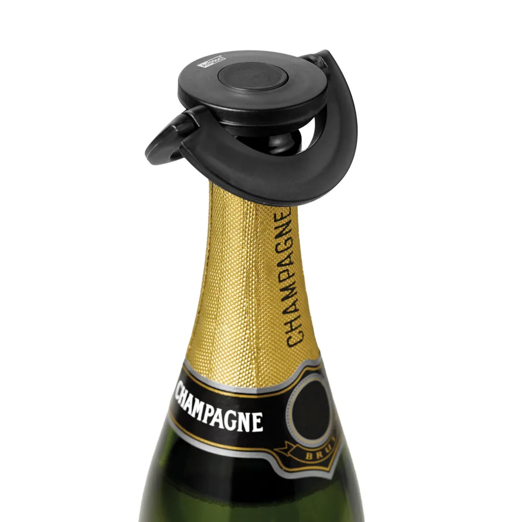 AdHoc Gusto Champagner-Verschluss, schwarz – Bild 5