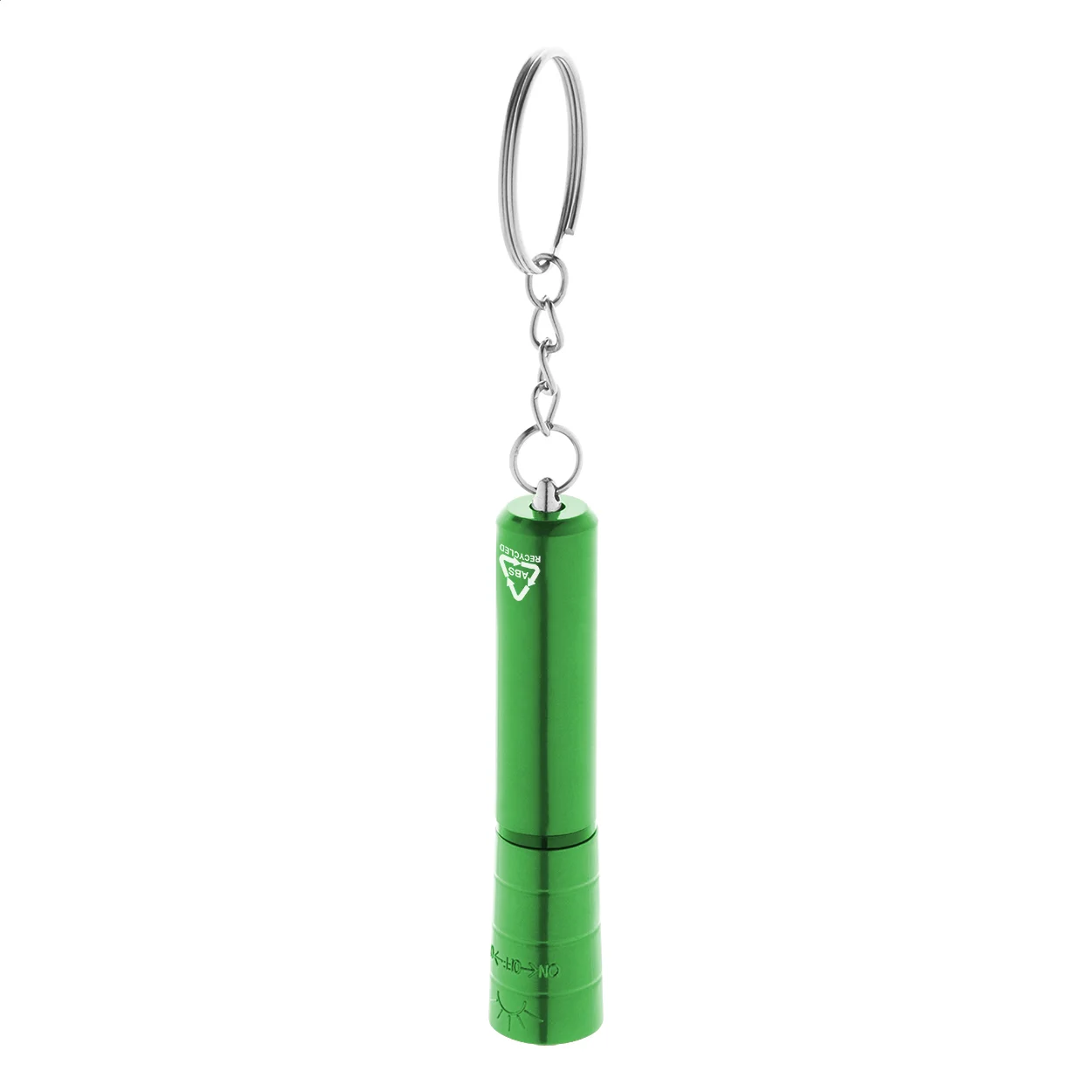 Mini-Taschenlampe Raipei aus RABS, grün – Bild 2