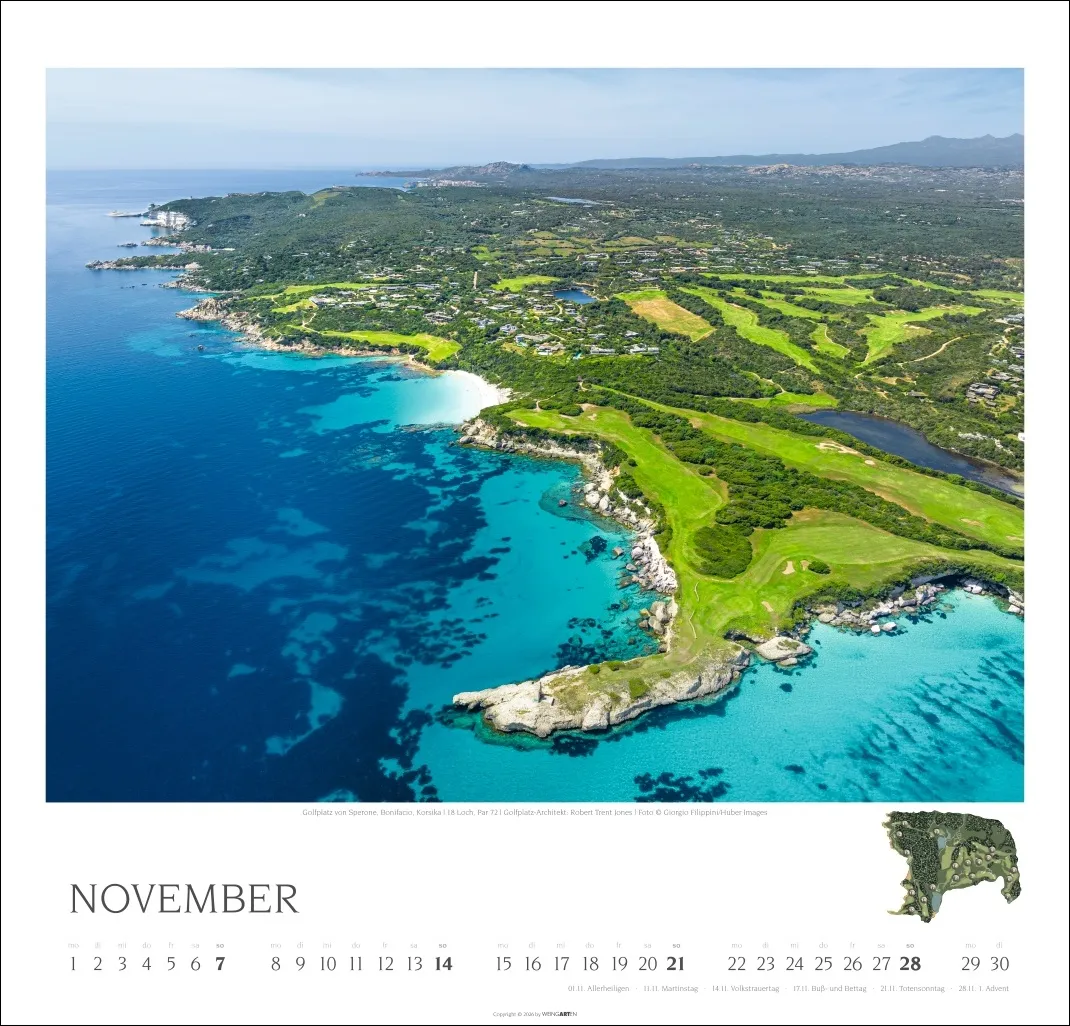 Golf Wandkalender 2027 – Bild 12