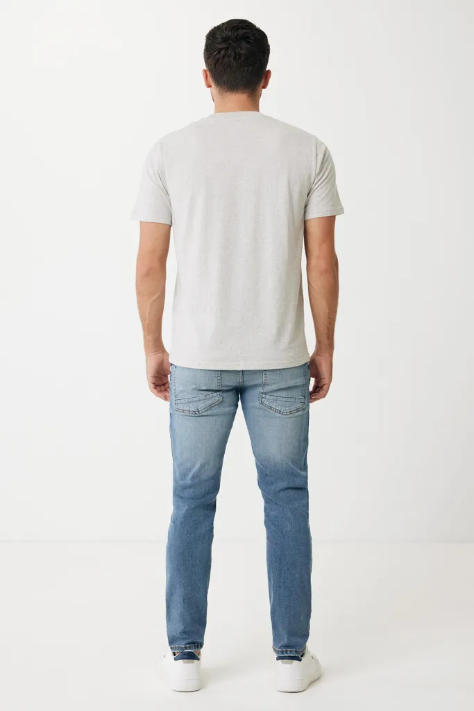 IQONIQ Sierra Lightweight T-Shirt aus recycelter Baumwolle, light heather grey – Bild 7