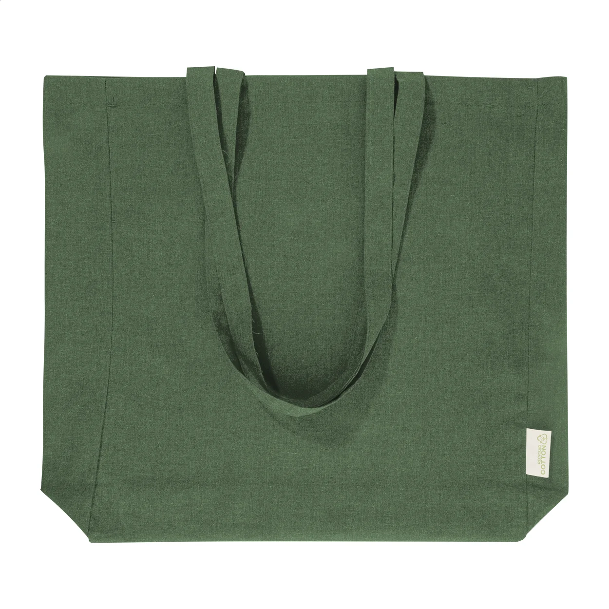 Einkaufstasche Guspex Hue aus recycelter Baumwolle, grün – Bild 3