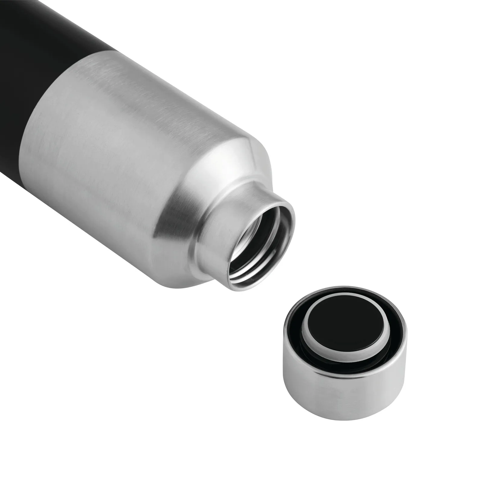 STEECO - Vakuum-Isolierflasche, schwarz – Bild 5