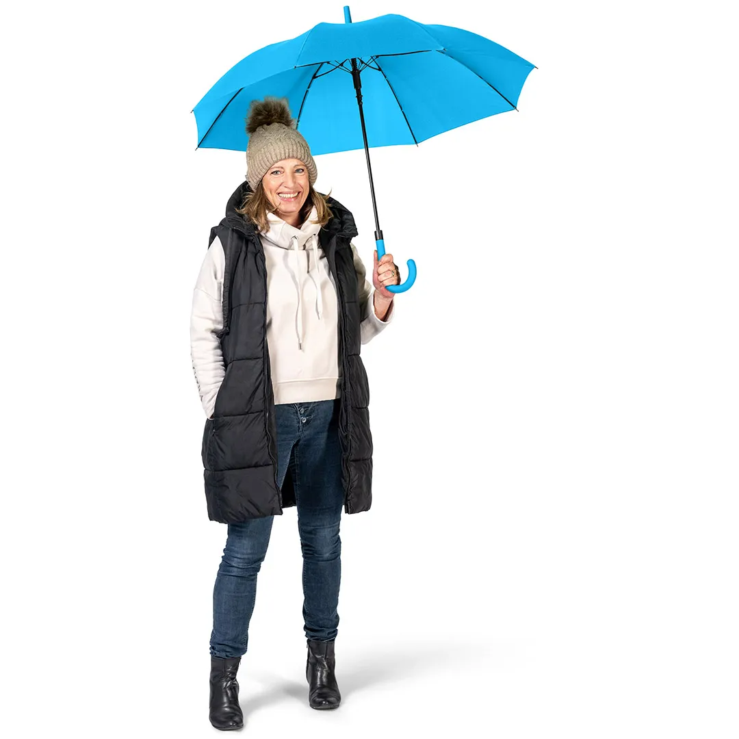 Stockschirm FARE® Fashion AC, cyan – Bild 3