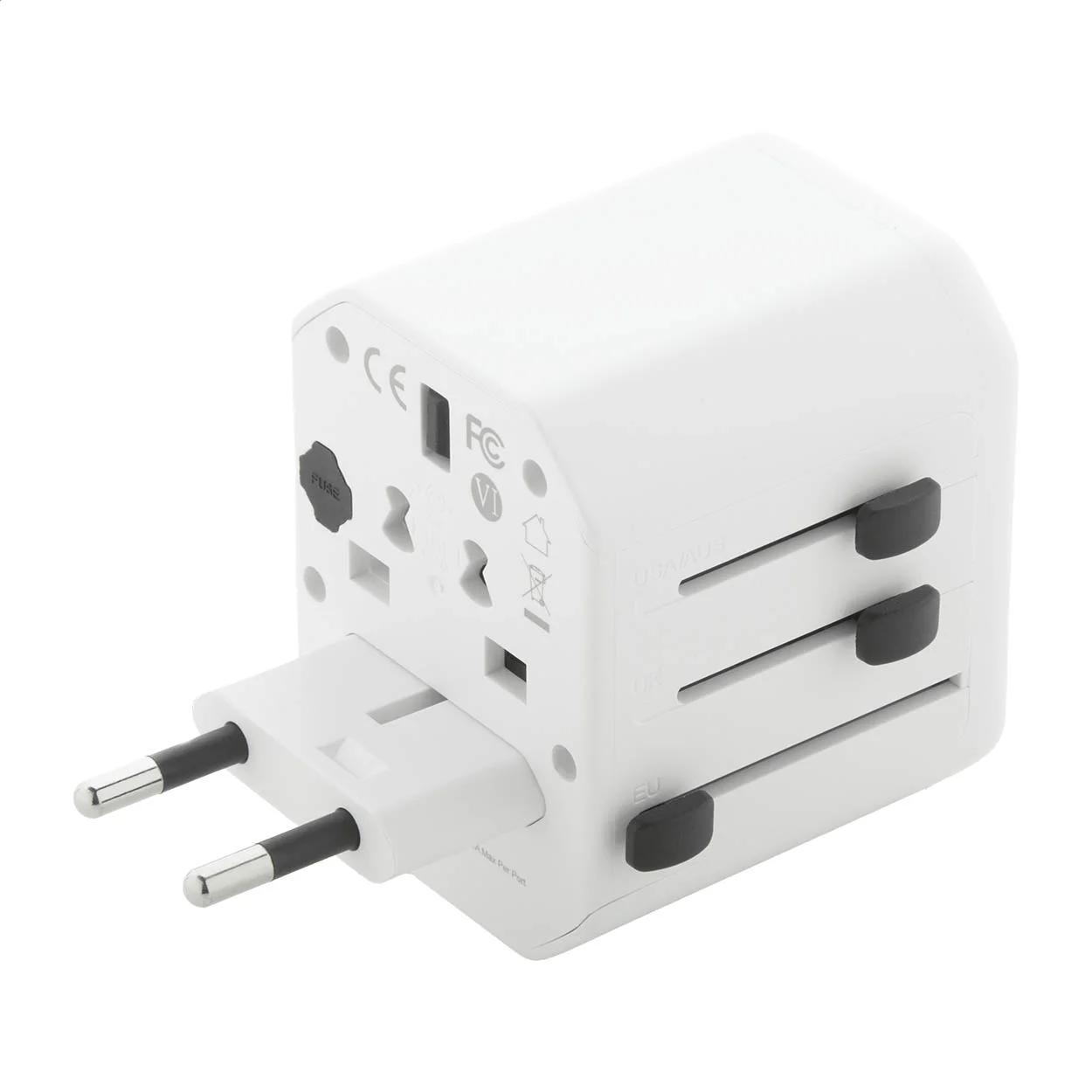 Reiseadapter Jetsetter, weiß – Bild 7
