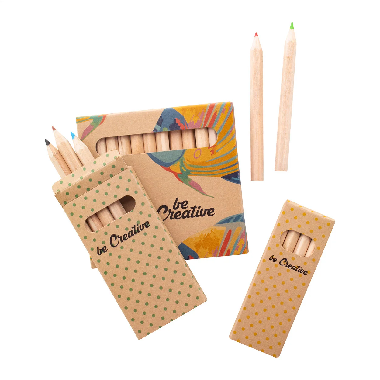 Individuelles Buntstifte-Set (6 Stk.) Penxil 6 Eco, natur – Bild 3