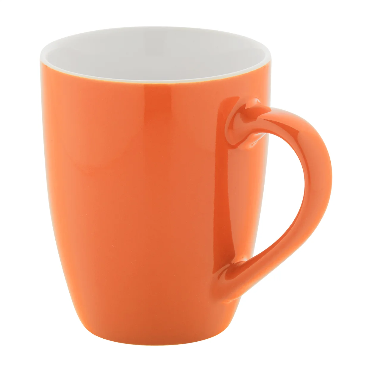 Becher Gaia, orange, weiß – Bild 3