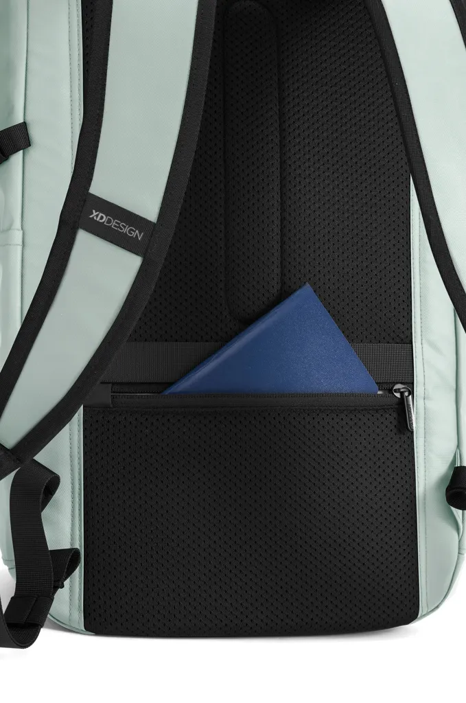Urban wasserabweisender Anti-Diebstahl Rucksack, Iceberg green – Bild 18