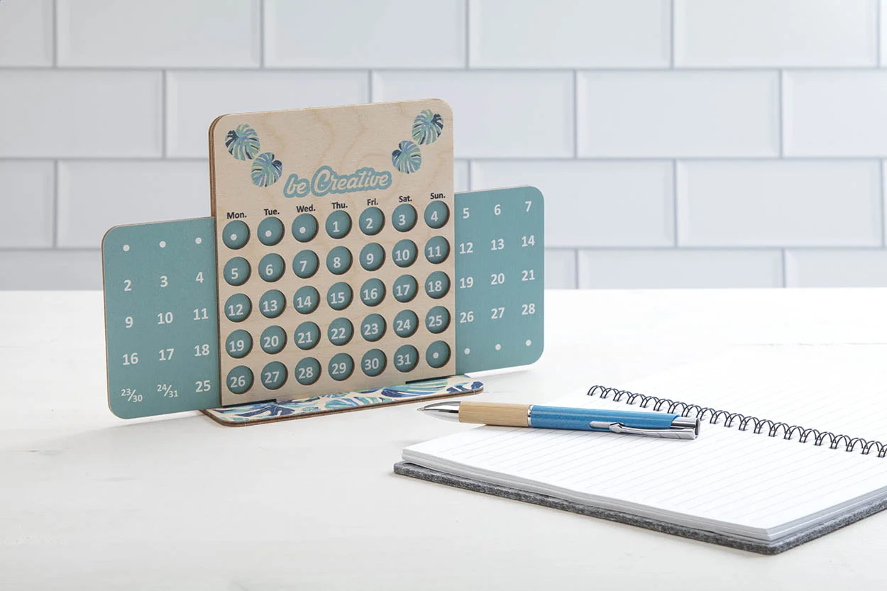 Individueller ewiger Kalender Forever Creative, natur – Bild 4