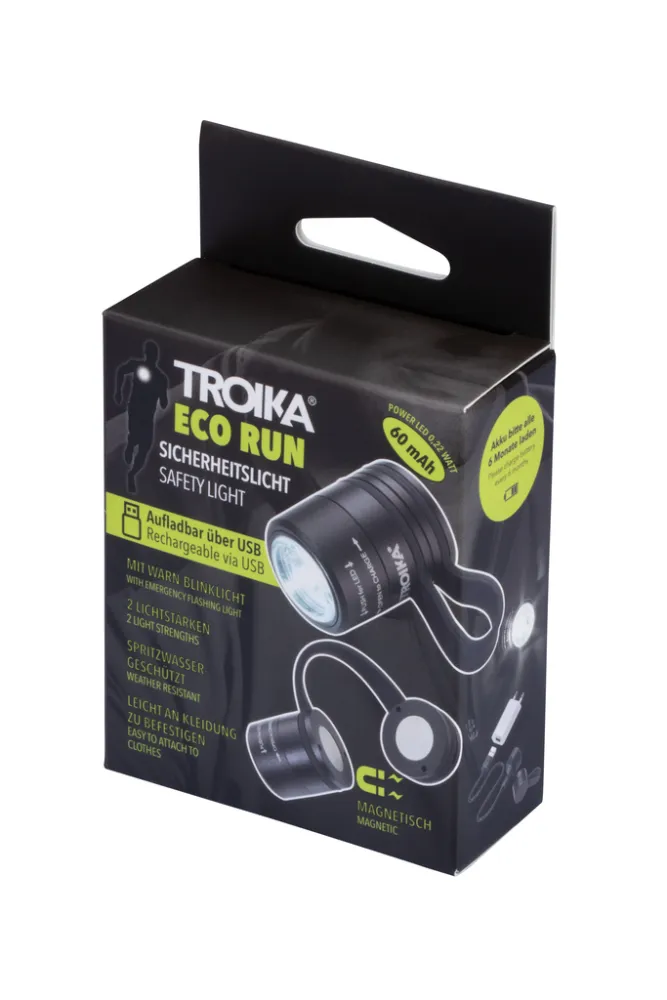 Taschenlampe ECO RUN schwarz, schwarz – Bild 8