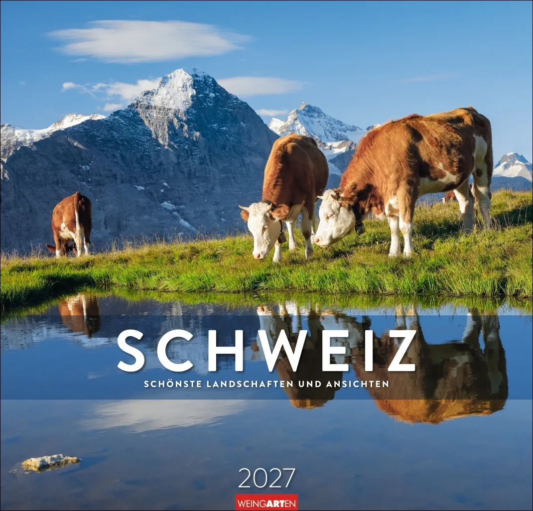 Schweiz Wandkalender 2027