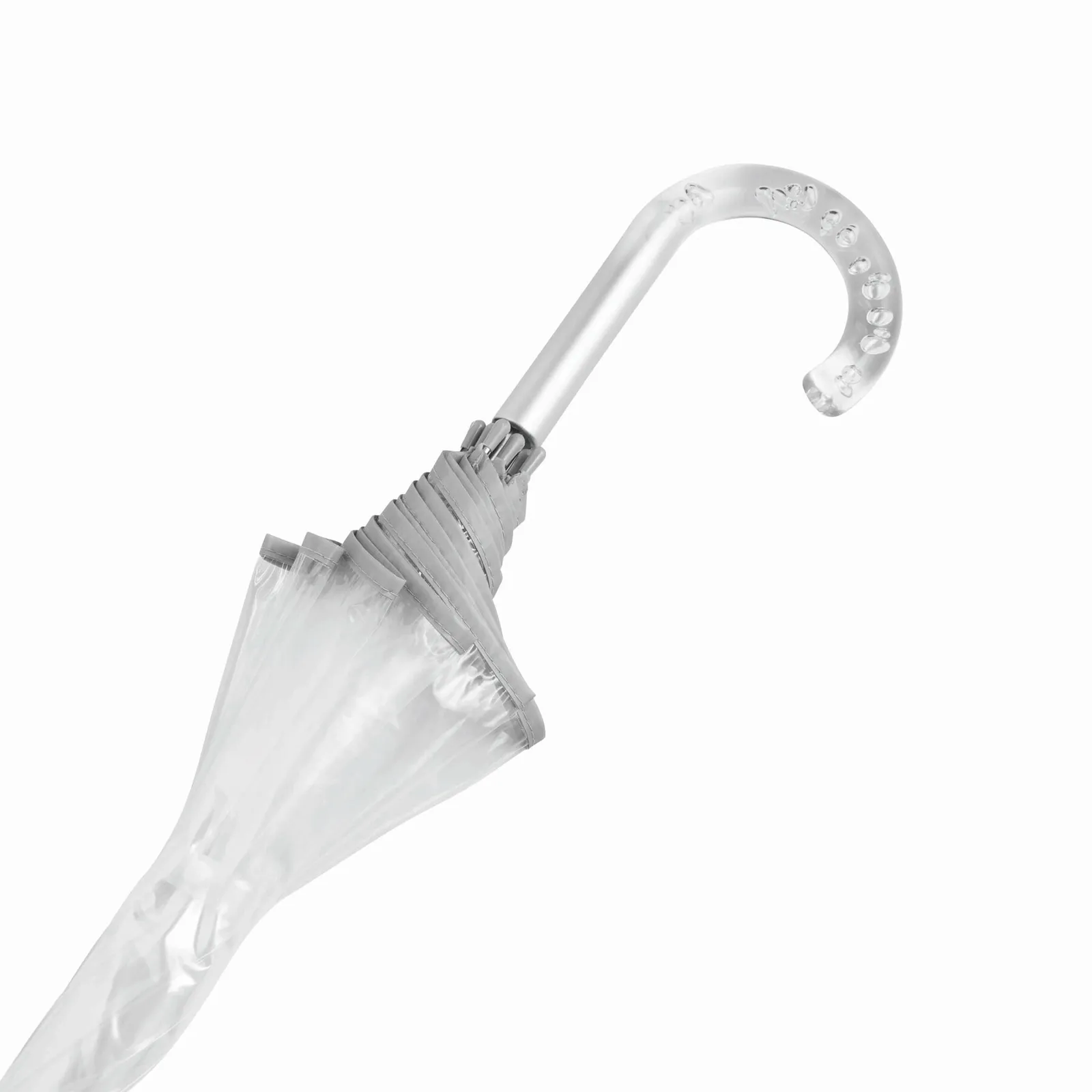 BELLEVUE Umbrella, Glockenschirm silber, transparent, silber, transparent – Bild 6