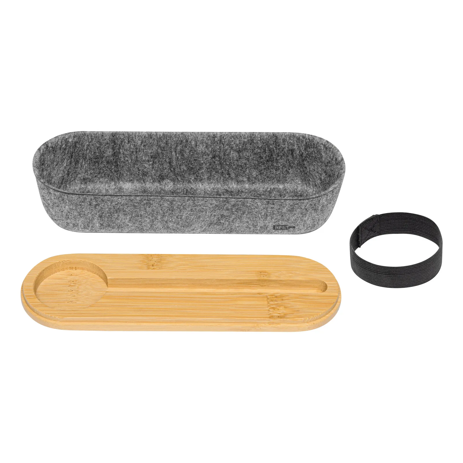 PEN STORE - Stifteetui braun, grau, braun, grau – Bild 2