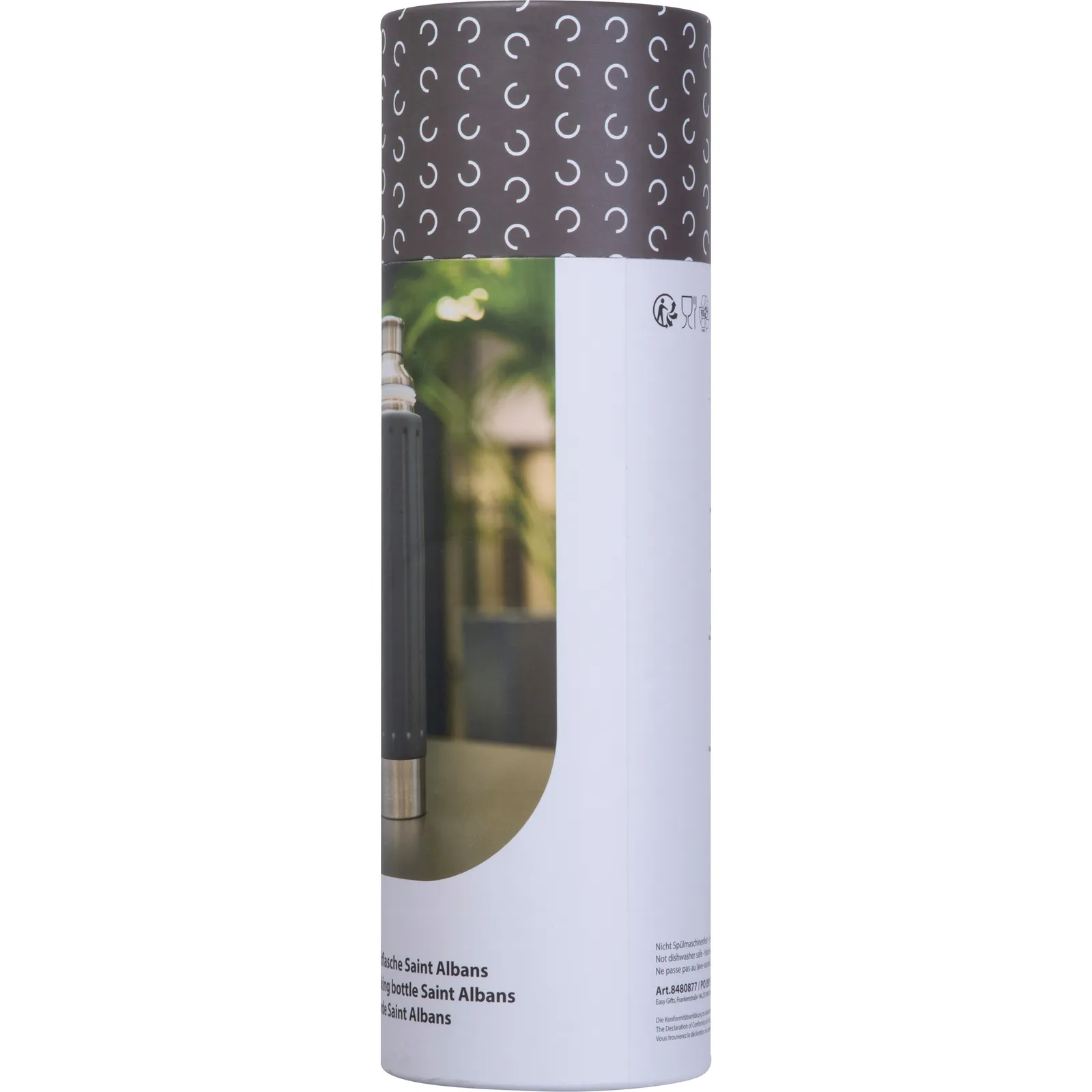 MoLu Edelstahlflasche kupferisoliert Saint Albans, anthrazit – Bild 8