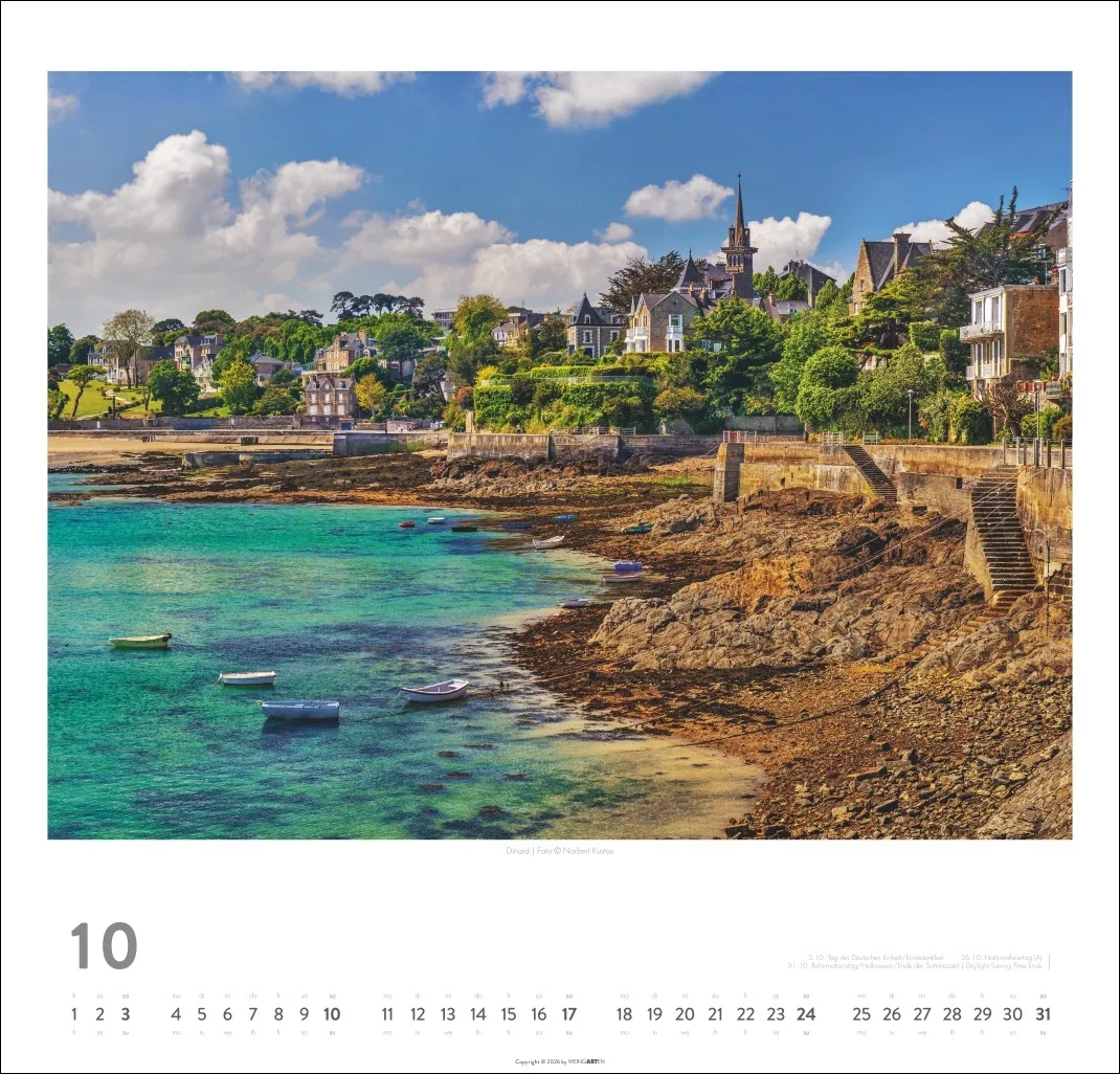 Bretagne Wandkalender 2027 – Bild 11