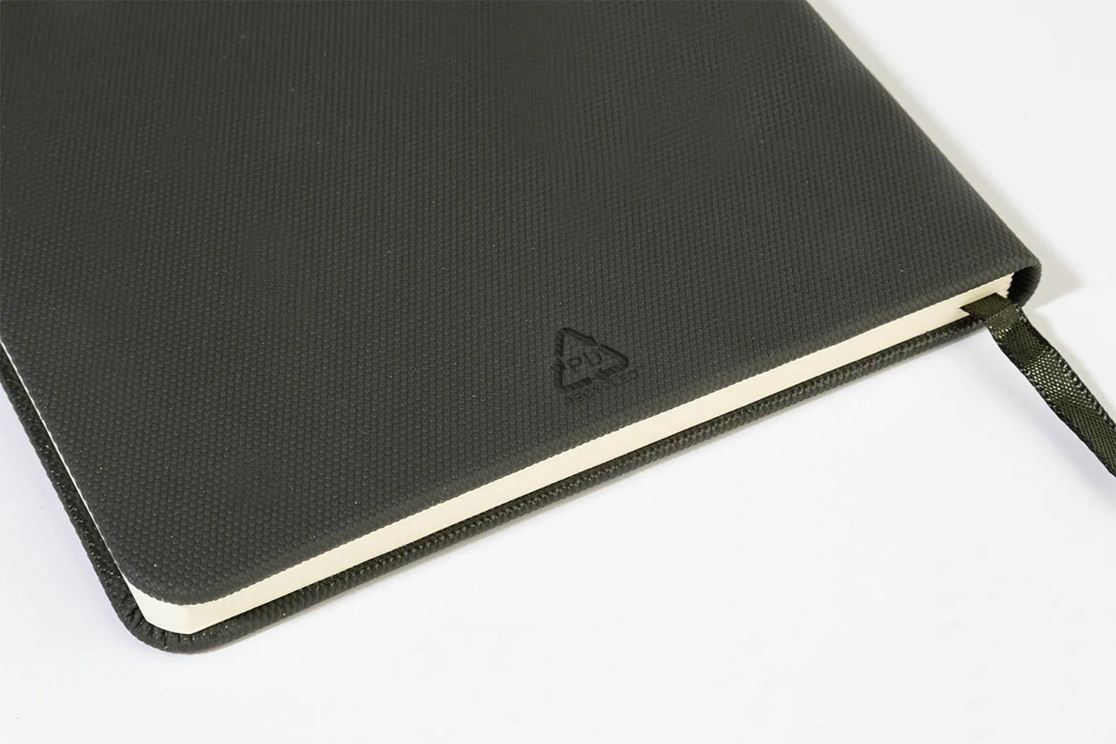 Notizbuch Clappuk aus RPU, grün – Bild 5