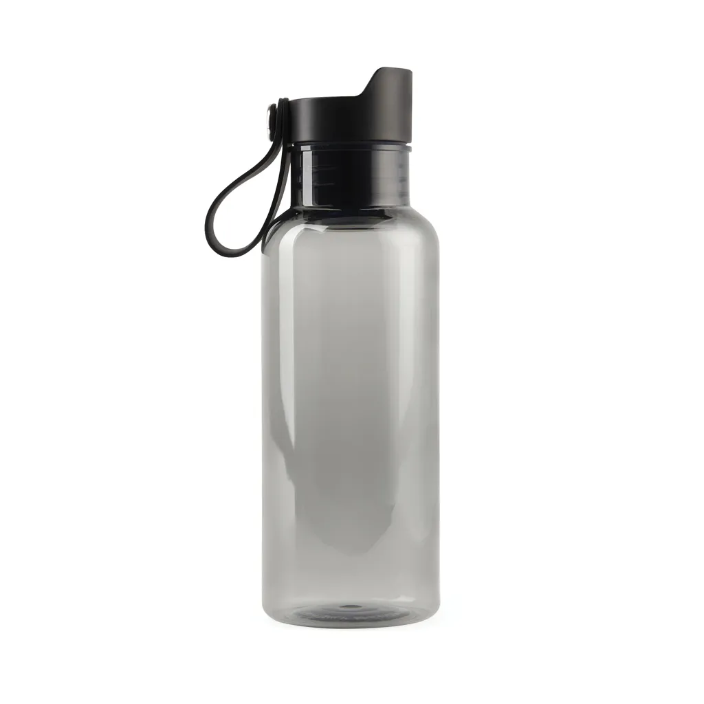 VINGA Balti 600ml Flasche aus RCS recyceltem PET, schwarz – Bild 2