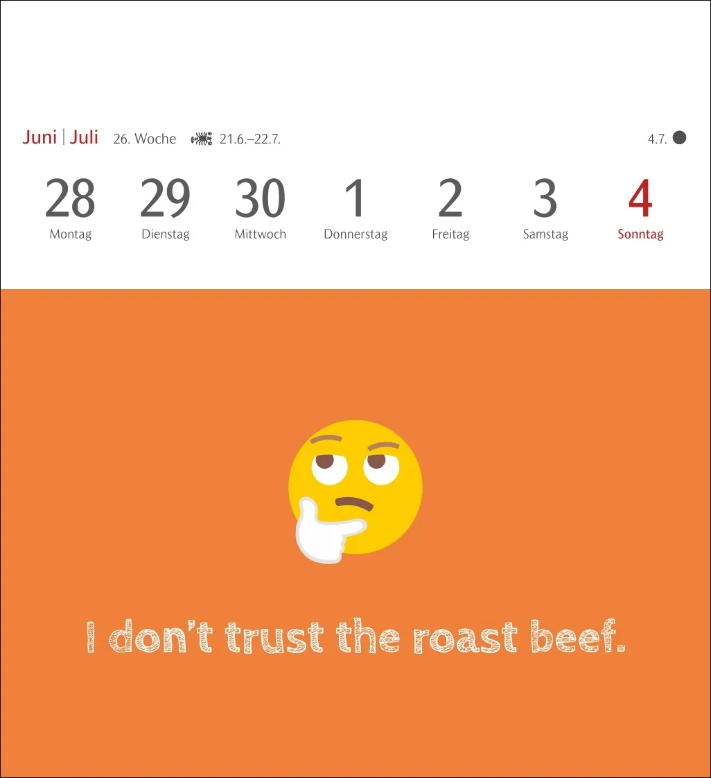 Now I know how the rabbit runs Postkartenkalender 2027 – Bild 8