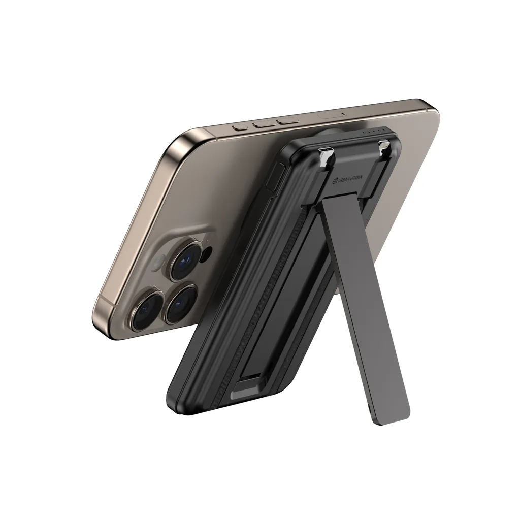 Urban Vitamin Redwood 5-in-1 5.000mAh 20W PD magn. Powerbank, schwarz – Bild 7