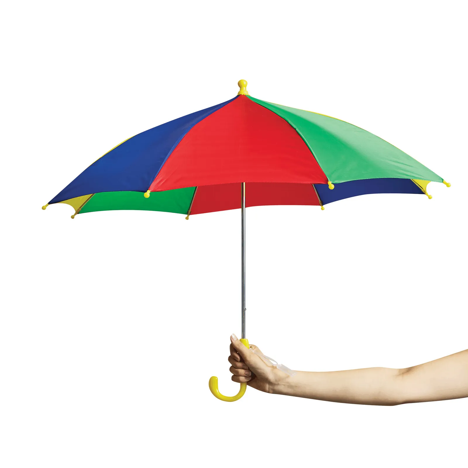 LOLLIPOP - Kinderschirm blau, gelb, grün, rot, blau, gelb – Bild 8