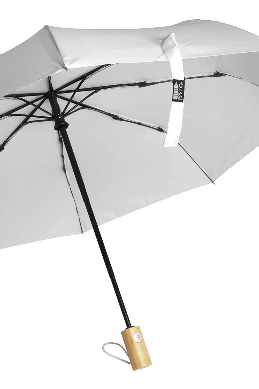 RPET Regenschirm Kasaboo, weiß – Bild 4