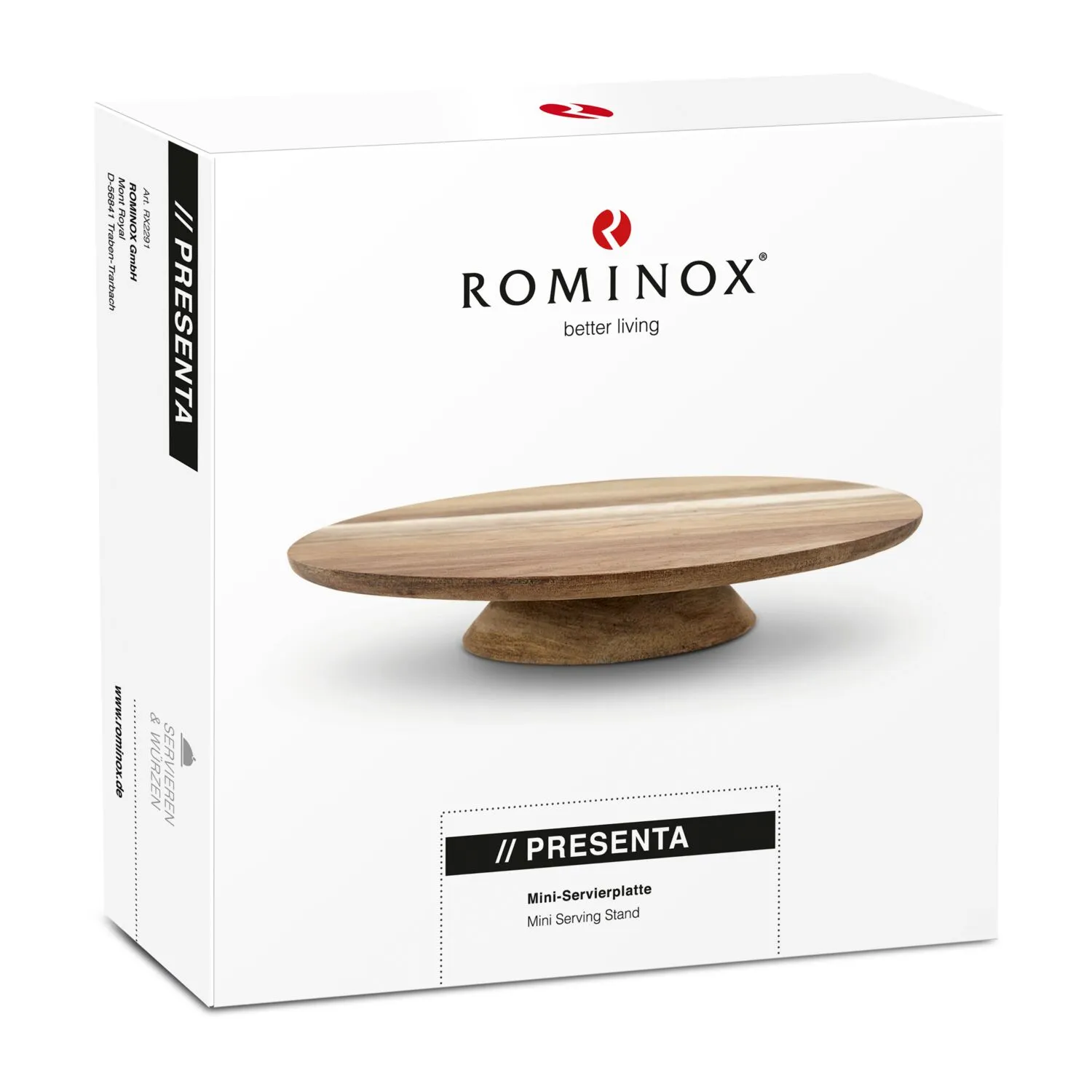 ROMINOX® Mini-Servierplatte // Presenta, braun – Bild 5