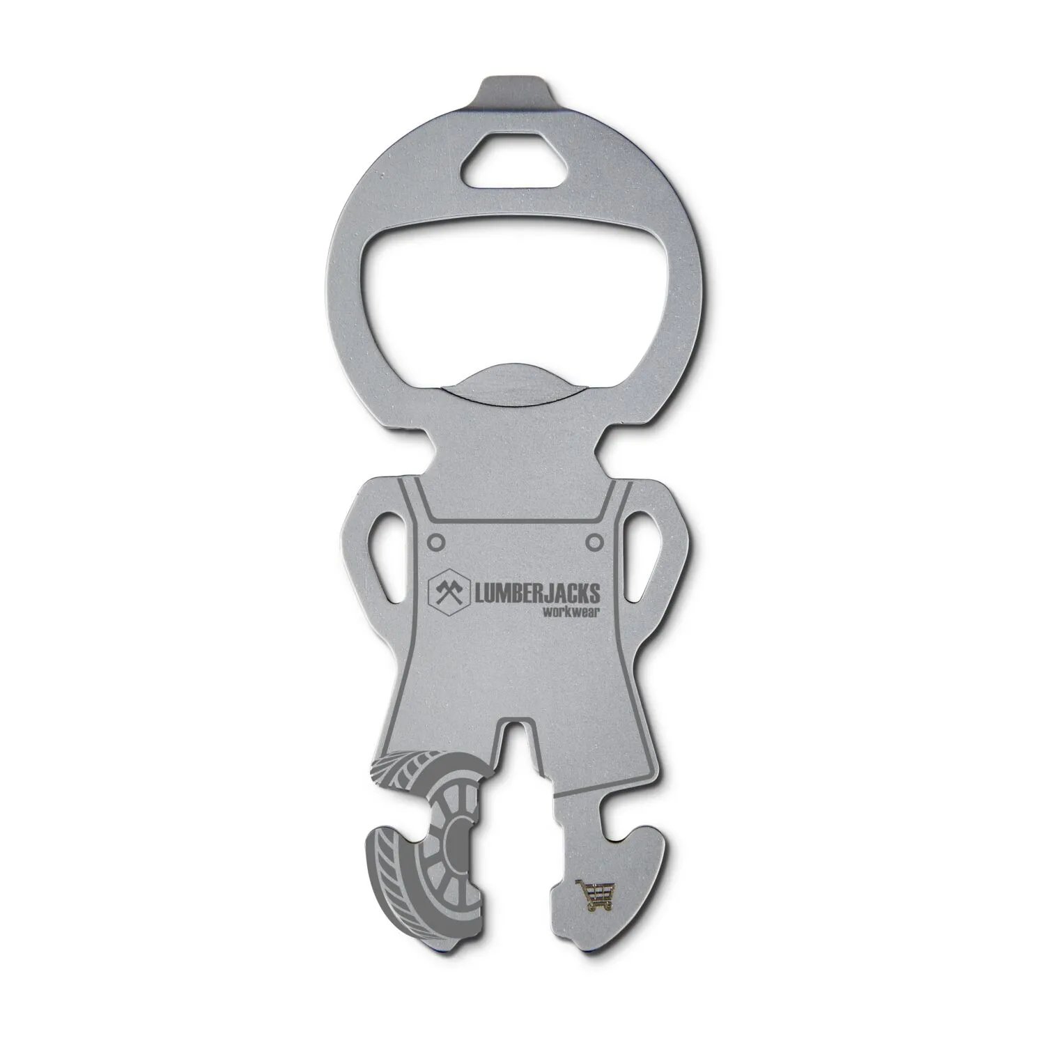 ROMINOX® Best Buddy Friend // Car Mechanic, silber – Bild 7