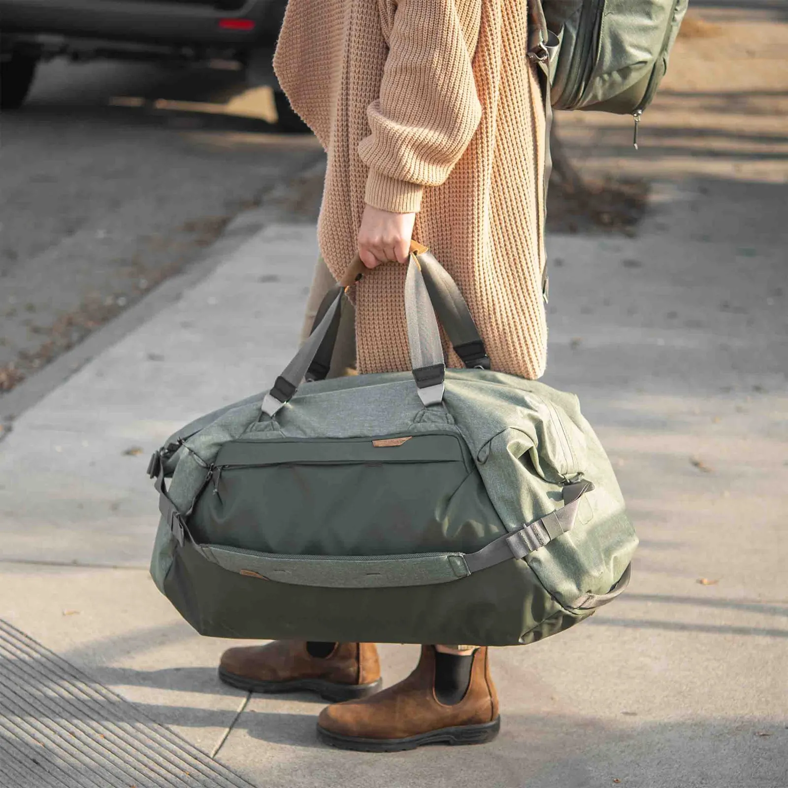 Peak Design Reisetasche 65L, Salbeigrün – Bild 7