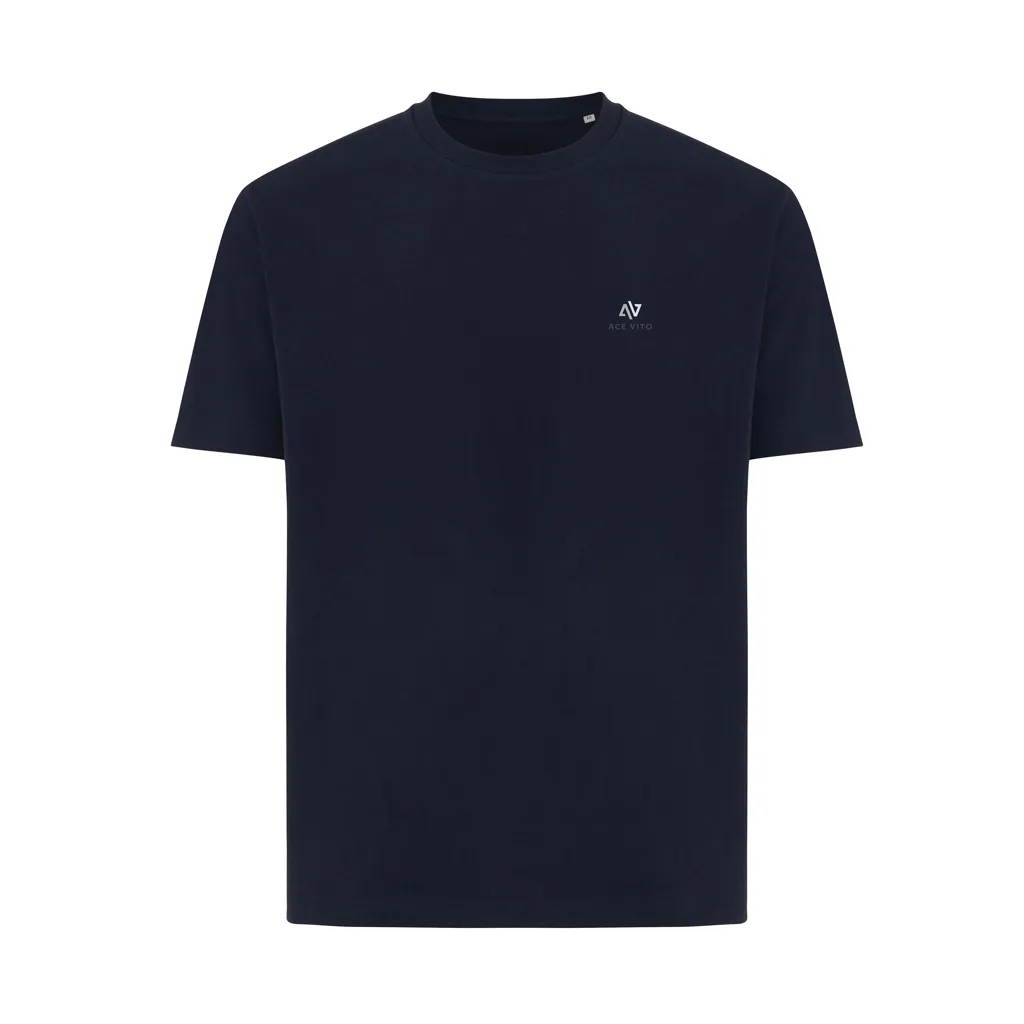 IQONIQ Teide T-Shirt aus recycelter Baumwolle, navy blau – Bild 3