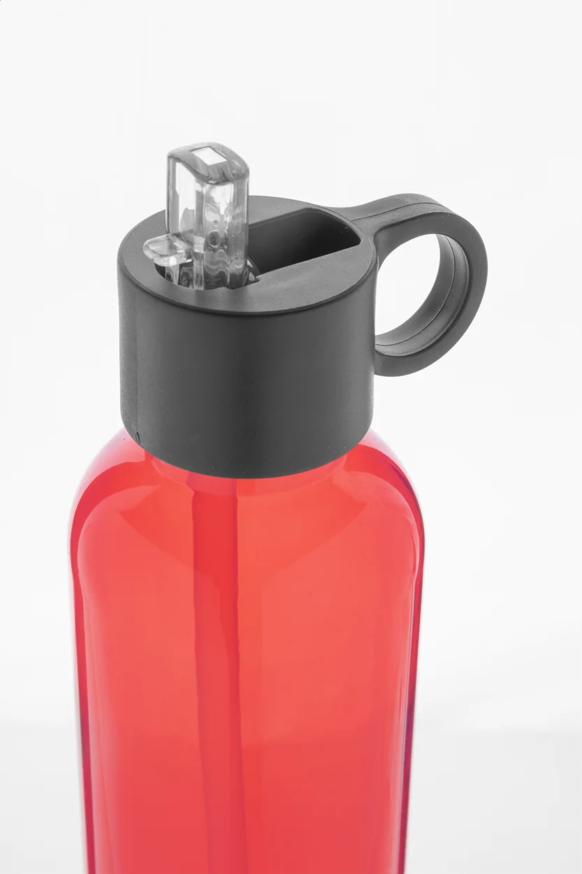 RPET Trinkflasche Fitba, rot – Bild 4