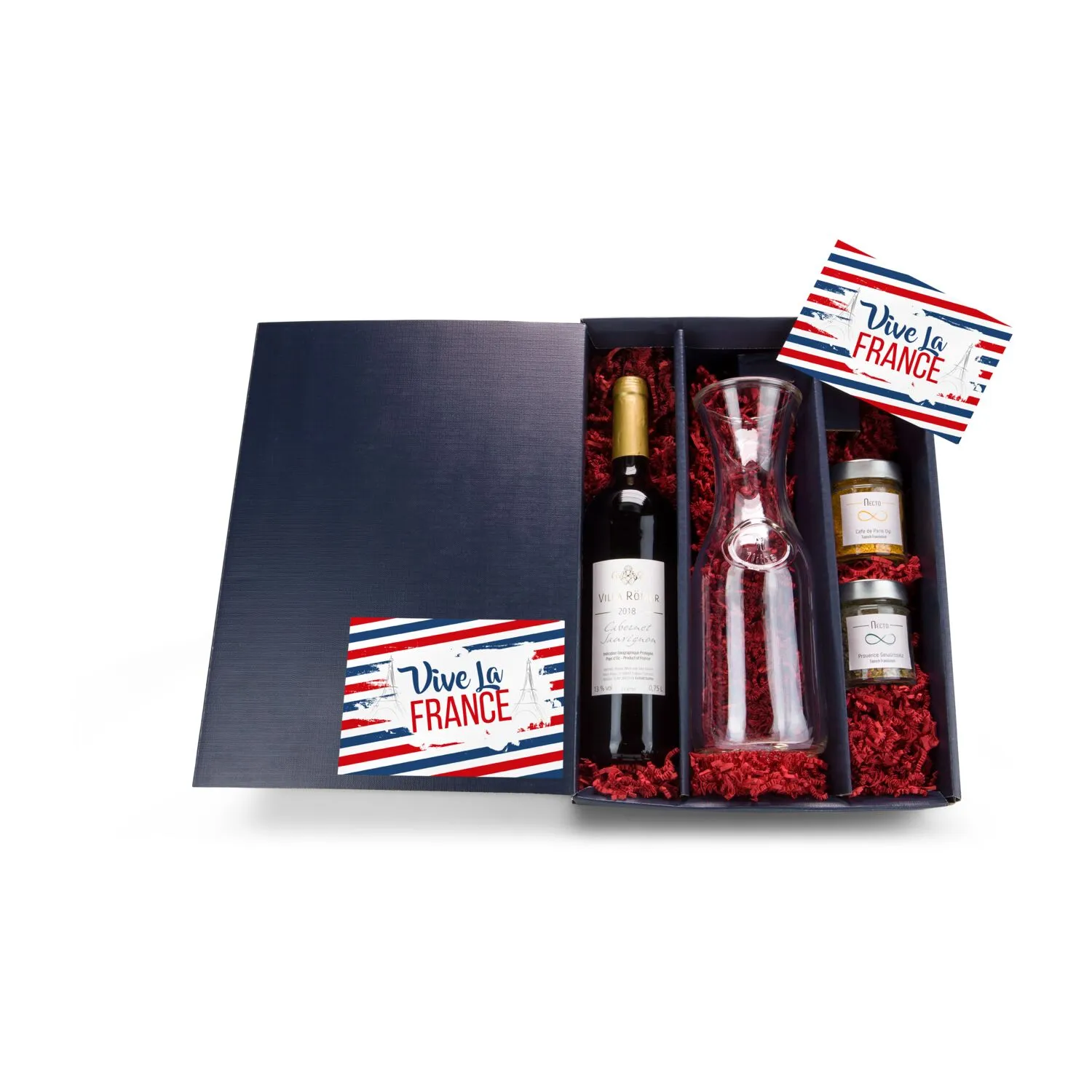 Geschenkset / Präsenteset: Vive la France, blau – Bild 2
