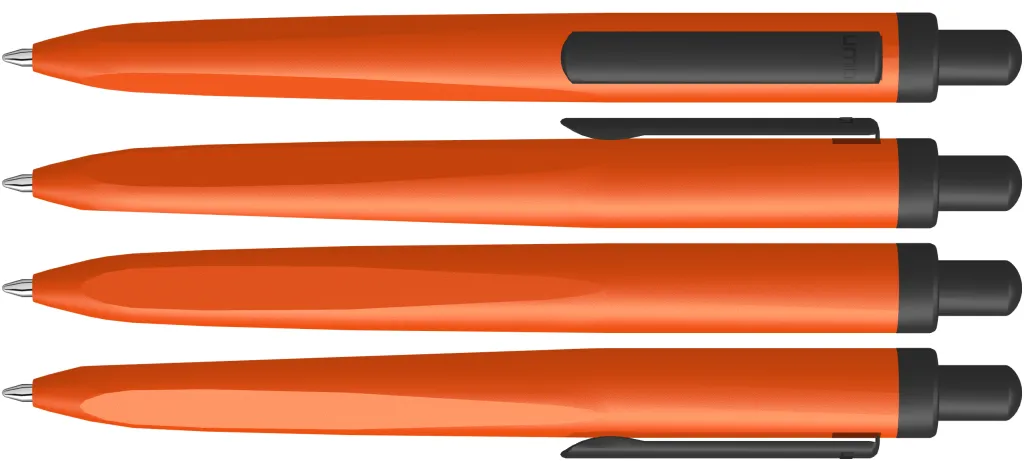 TRION Druckkugelschreiber orange, orange – Bild 2