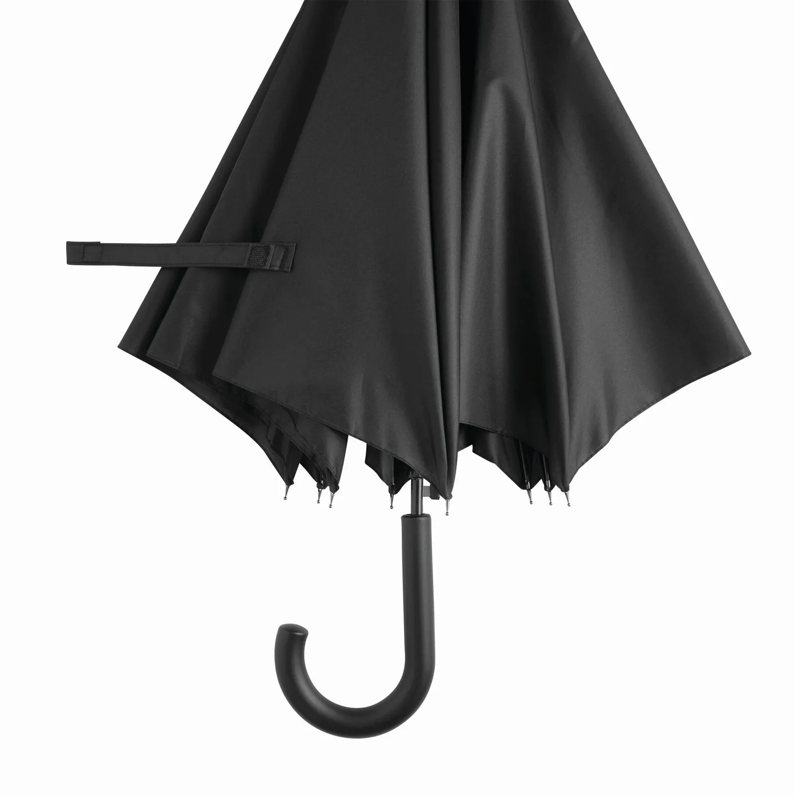 WIND Umbrella, Windproof-Stockschirm, schwarz – Bild 4