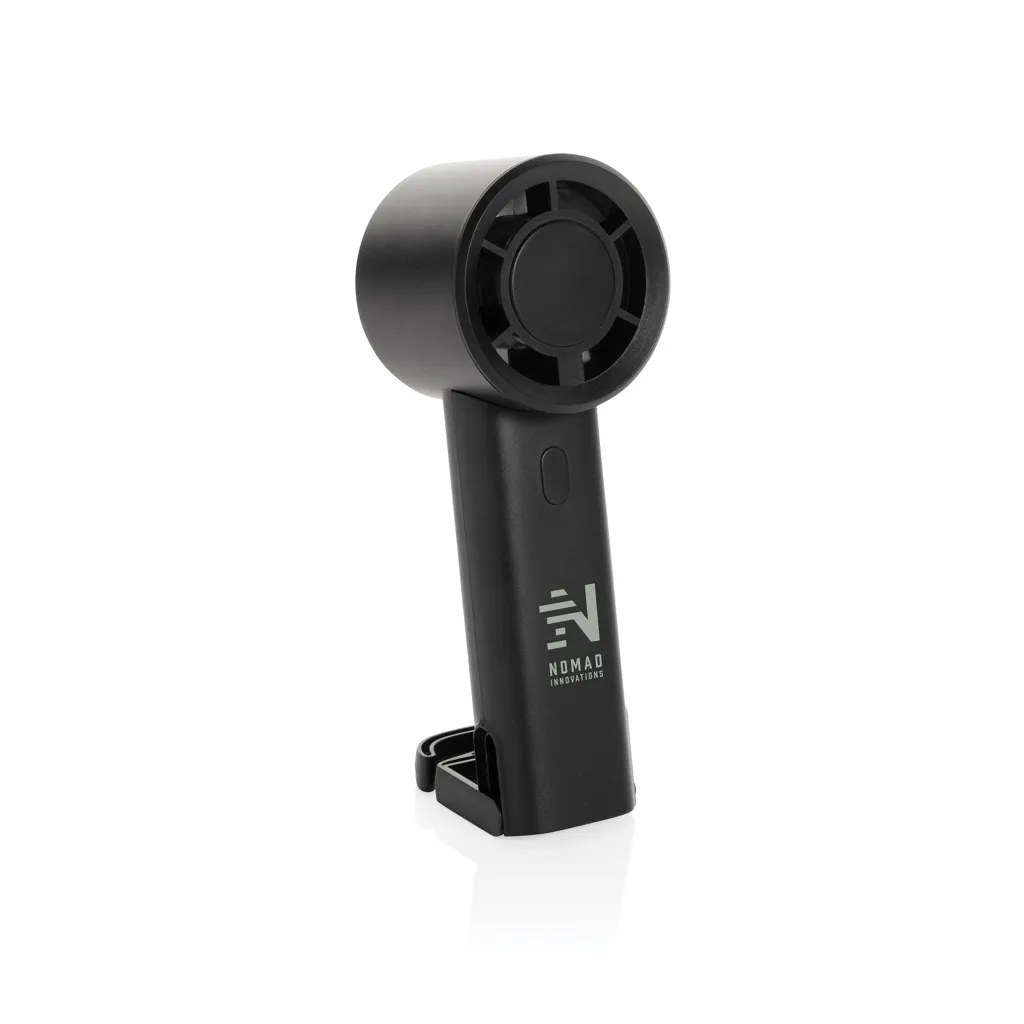 Twist wiederaufladbarer tragbarer Ventilator aus RCS rABS, schwarz – Bild 8