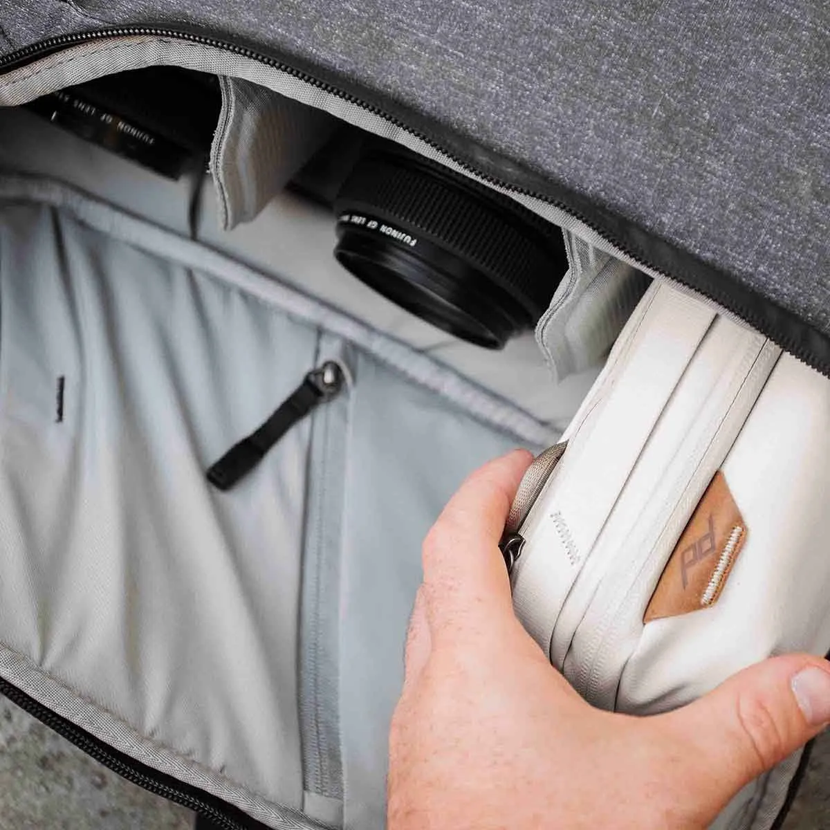 Peak Design Tech Tasche, Knochenfarbe – Bild 3